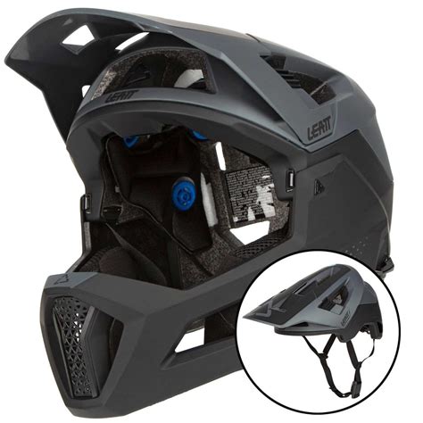 Leatt Casque VTT Enduro 4 0 Enduro Noir Maciag Offroad