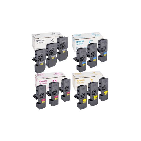 Genuine Kyocera TK 5244 Toner Triple Value Pack Printzone