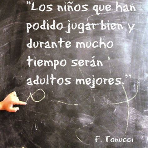 F Tonucci Frases De Educacion Educacion Emocional Mensaje Inspirador