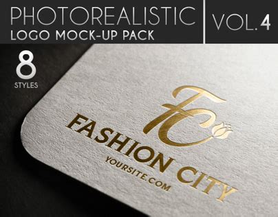 Photorealistic Logo Mock Up Pack Vol On Behance