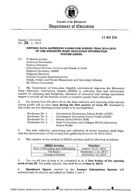 Pdf Deped Order No S Ebeis For Sy Dokumen Tips