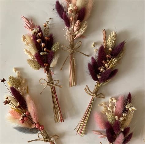 Limited Edition Dried Flower Arrangement Keepsa Folksy