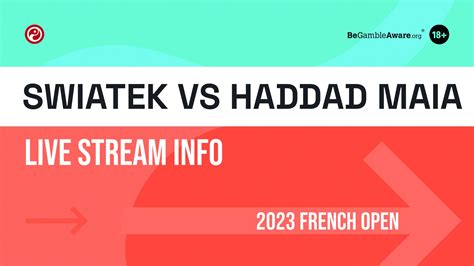 Iga Swiatek Vs Beatriz Haddad Maia Live Stream How To Watch French