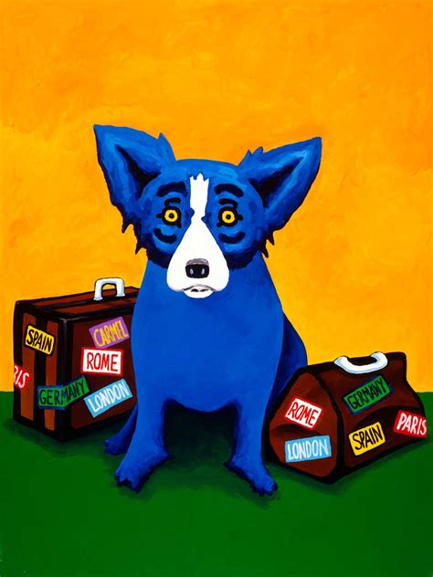 Pin by Lisa B on Blue Dog | Blue dog art, Blue dog painting, Blue art