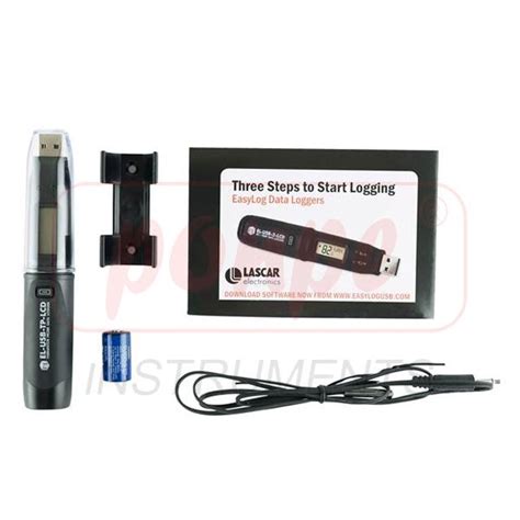 El Usb Tp Lcd Lascar เครื่องบันทึกอุณหภูมิ Temperature Data Logger