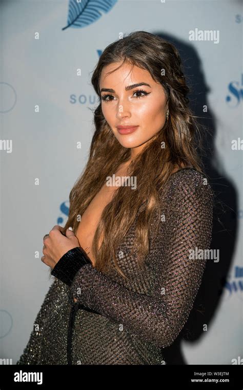 Miami Beach Florida Usa 14th July 2019 Olivia Culpo Attends The