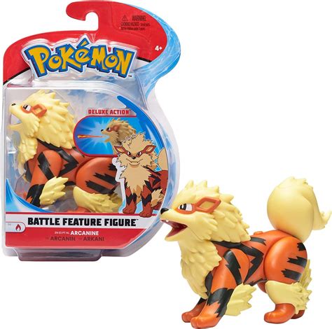 Pokémon Figur Battle Feature Arcanin Arcanin Figur mit Gelenken