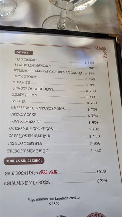 Carta del restaurante Rotisería Miramar Buenos Aires Av San Juan 1999