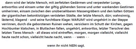 Wolfgang Borchert Sag Nein Testament Gegen Den Krieg