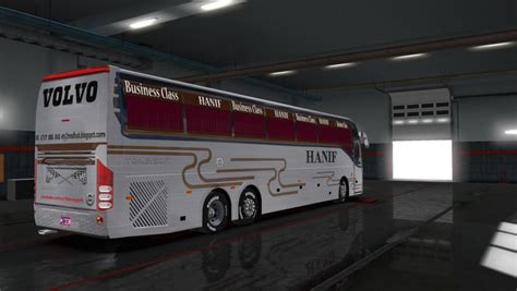 Volvo 9700 and 9400 bus Hanif bus skin + 4 euro skin pack + ai traffic ...