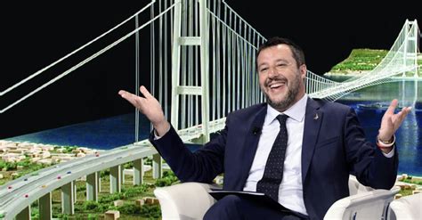 Sì al Ponte sullo Stretto e Salvini esulta Decisione storica e