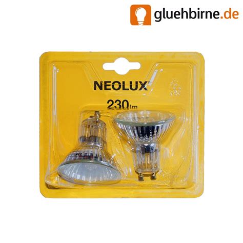 20 X Neolux Halogenlampe Reflektor 35W GU10 Halopar 16 Alu 230V 64820