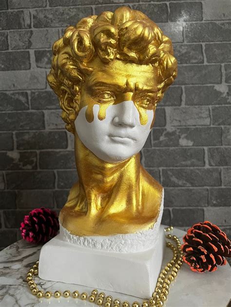 David Sculpture David Artwork Pop Art Sculpture Vintage Statue David