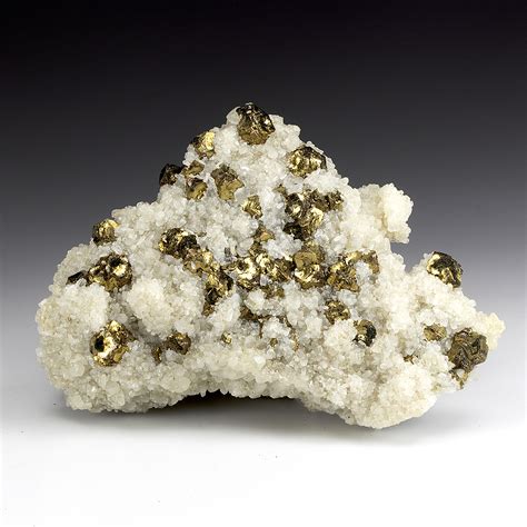 Pyrite With Calcite Minerals For Sale 4082297