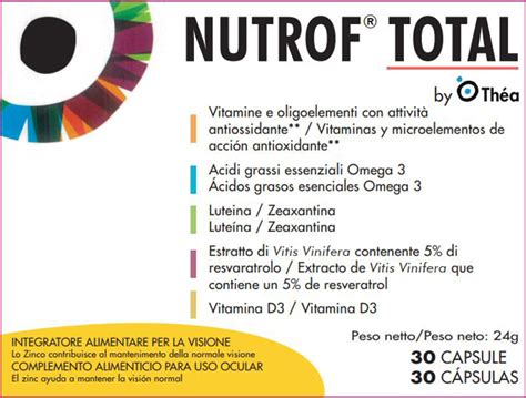 Nutrof Total Capsule Pharmaplanet Farmacia Online