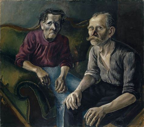 Otto Dix German Bildnis Der Eltern I The Parents I