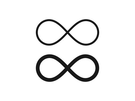 Infinity Icon Vector Eternal Limitless Endless Infinity Symbol Vector 36494437 Vector Art