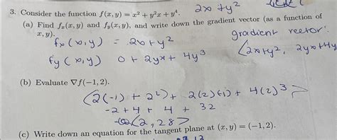 Solved Consider The Function F X Y X2 Y2x Y4 A ﻿find