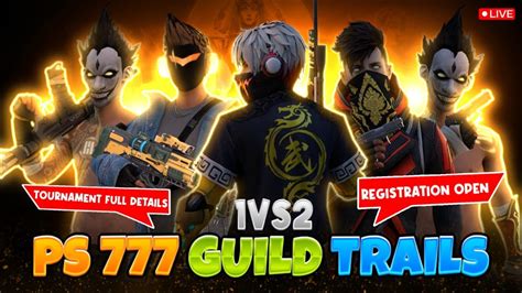 Free Fire Live In Telugu Tamil V Guild Trials Br Tournament