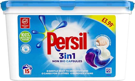 Bio Persil 3 In 1 Non Capsule 15s Buy Online At Best Price In Egypt