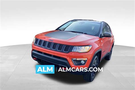 Used 2021 Jeep Compass Trailhawk For Sale In Athens Ga Vin 3c4njddb8mt511972