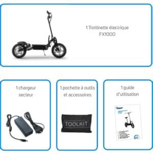 Beeper Cross Trottinette Lectrique Tout Terrain W Batterie Plomb