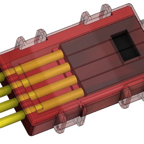 D Printable Connector Housing Dupont Pin By Nerdcorner