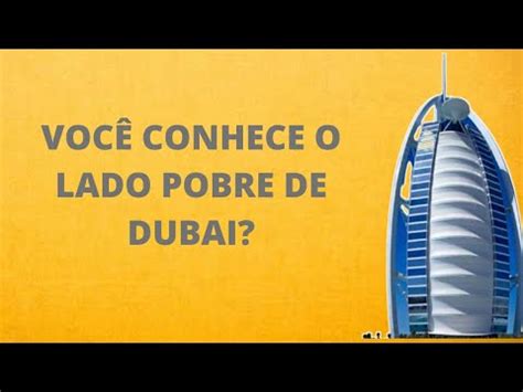 O Lado Pobre De Dubai Youtube