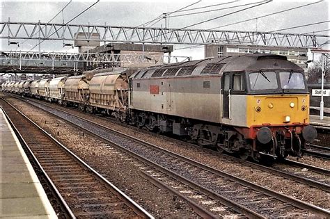 47615 Stafford 22 12 88 Class 47 Number 47615 Castell Cae Flickr