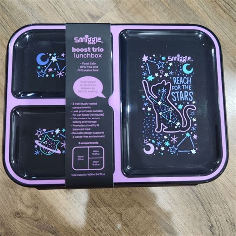 Smiggle UK SaleSmiggle Boost Trio Lunchbox Shopee Malaysia