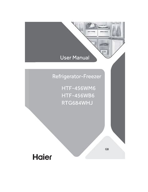 Notice réfrigérateur HAIER RTG684WHJ Trouver une solution à un problème