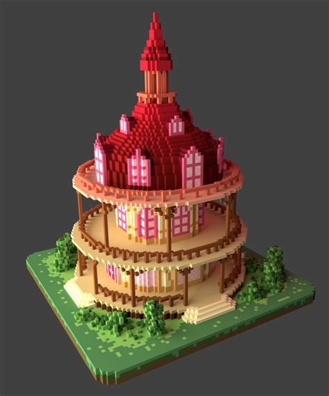 Voxel Ponyville Town Hall By Pirill Poveniy On Deviantart