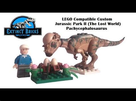 Lego Compatible Custom Jurassic Park In The Lost World Dinosaur And