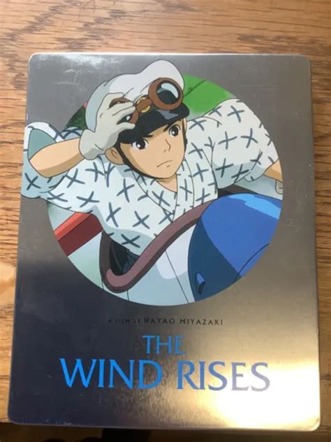 LE VENT SE lève The Wind rises Steelbook Zavvi Blu Ray Ghibli