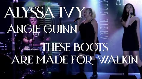 Alyssa Ivy Angie Guinn These Boots Are Made For Walkin By Lee