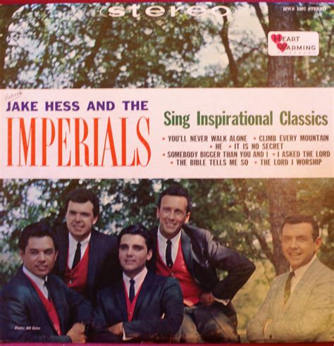 Jake Hess & The Imperials - Sing Inspirational Classics (1966, Vinyl ...