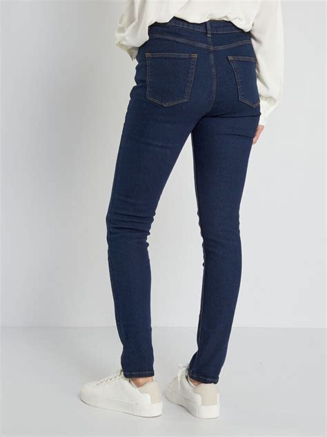 Jean slim à taille haute L28 Brut Kiabi 15 00