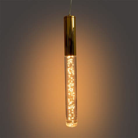 Pendente Mix Dourado Cristal Acrílico Xs 204 ZIG Iluminação Compre