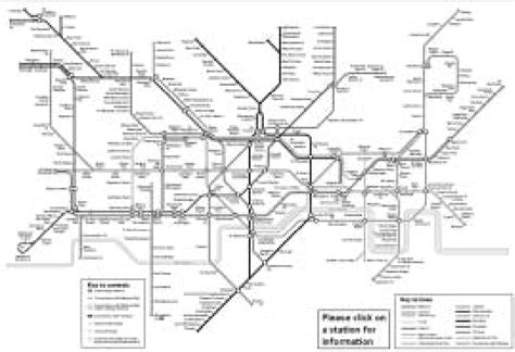 The Optimized London Underground Map Download Scientific Diagram