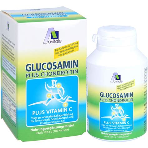 GLUCOSAMIN 500 Mg Chondroitin 400 Mg Kapseln Wir Leben Apotheken