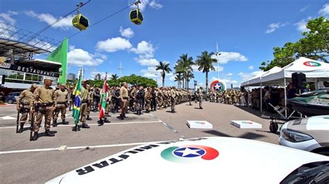 Polícia Militar apresenta efetivo para início da Operação Estação Verão