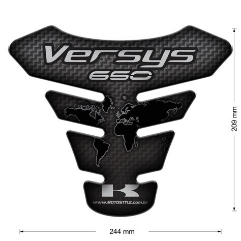 Protetor De Tanque Motostyle Kawasaki Versys Shopee Brasil