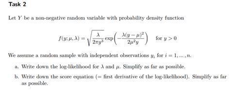 Solved Let Y Be A Non Negative Random Variable With Chegg