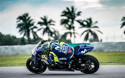 Herunterladen Hintergrundbild 4k Valentino Rossi Raceway Motogp