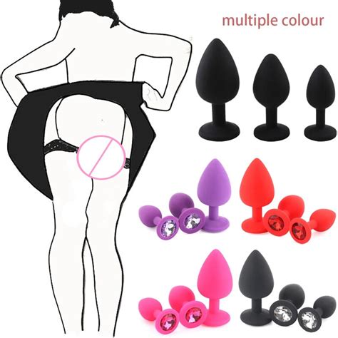 Tapón Anal de silicona para hombre y mujer tapón sexual Unisex 3