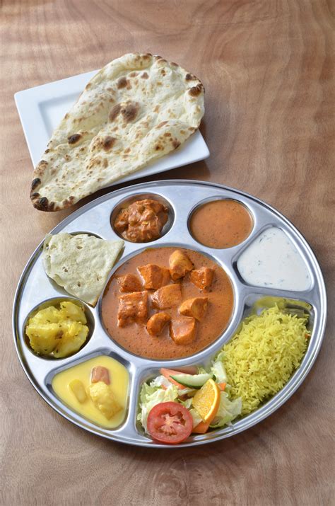 Chicken Thali Clay Oven Winnipeg East Indian Restaurant