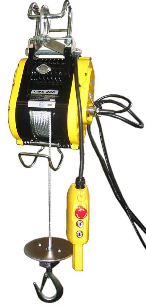 Electric Hoists Jacks Winches