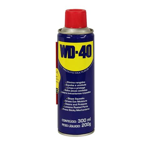 Desengripante Multiuso Tradicional Spray 300ml WD 40 Eletricario A