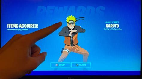 I Got Free Naruto Skin Codes In Fortnite How To Completely Get Naruto Skin In Fortnite Youtube