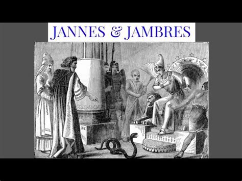 Jannes And Jambres 2 Timothy 3 6 9 YouTube